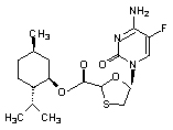 (2S,5R)-5-氟胞嘧啶-1-基-[1,3]-氧硫雜環(huán)戊烷-2-羧酸孟酯(FCME)