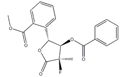 (2R)-2-脫氧-2-氟-2-甲基-D-赤式戊糖酸 GAMMA-內(nèi)酯 3,5-二苯甲酸酯