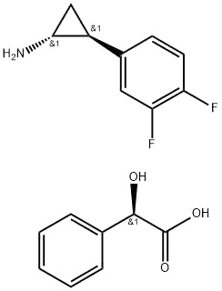 (1R,2S)-2-(3,4-二氟苯基)環(huán)丙胺 (R)-扁桃酸鹽